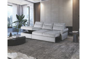 U0301 Grey Pull Out Sofa Bed - U0301-GREY-SOFA BED