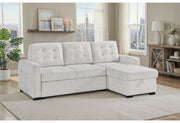 U0707 Chalk Reversible Sofa Bed - U0707-CHALK-REVERSIBLE SOFA BED