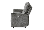 U2203 Dark Grey Power Reclining Sofa - U2203-DRK GRY-PRS