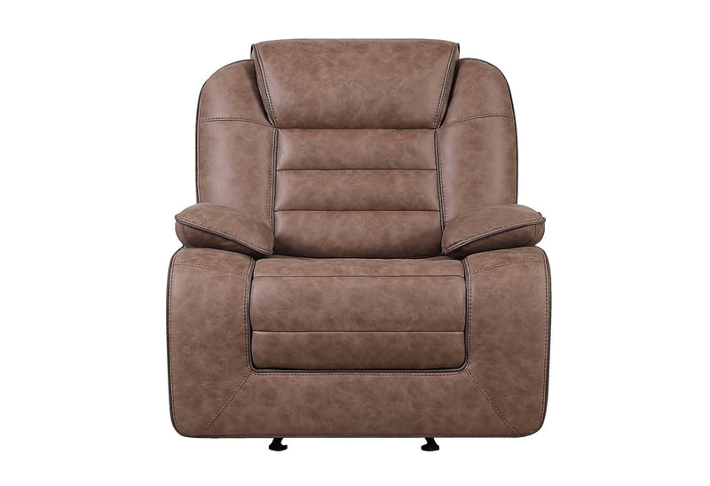 U2250 Brown Glider Recliner - U2250-BROWN-GR