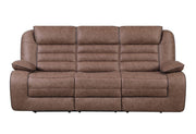 U2250 Brown Reclining Sofa - U2250-BROWN-RS