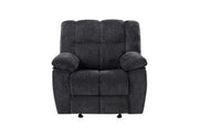 U6000 Black Glider Recliner - U6000-BLACK-GR-N