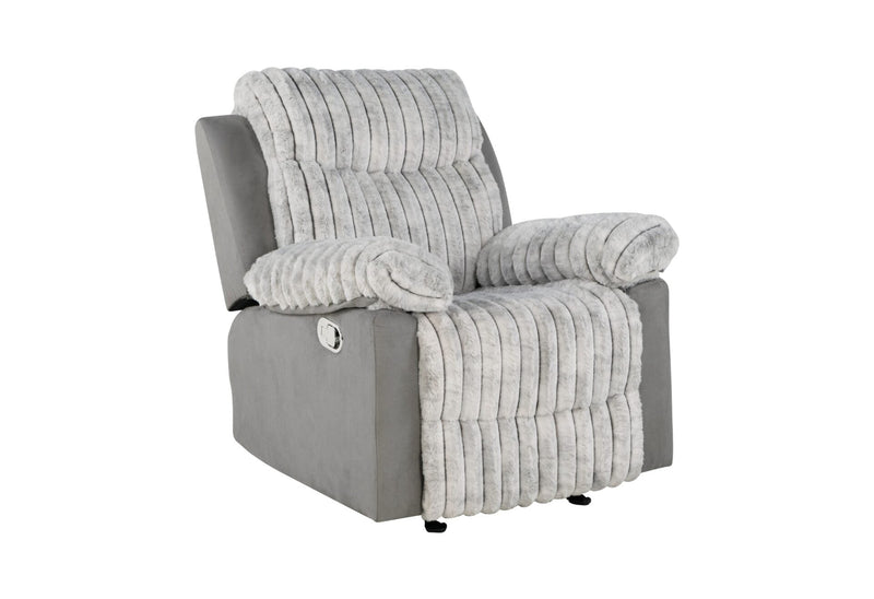 U6028 Grey Glider Recliner - U6028-GREY-GR