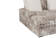 U8292 Grey Lounger Sofa With Usb - Lara FurnitureLoungers