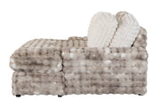 U8292 Grey Lounger Sofa With Usb - Lara FurnitureLoungers