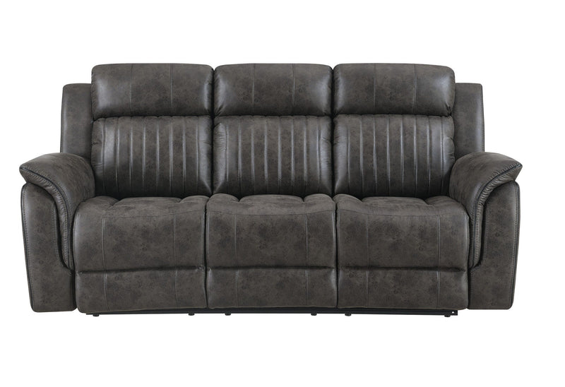U8517 Grey Reclining Sofa - U8517-GREY-RS-N