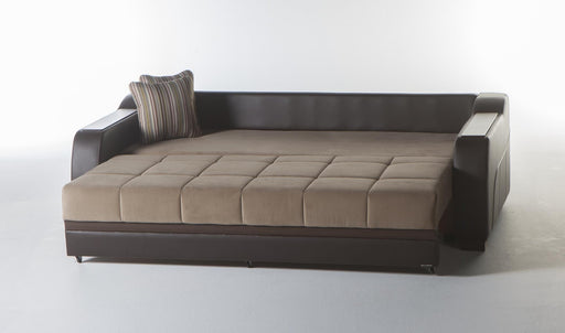 Ultra 3 Seat Sleeper (Lilyum Vizon) 3 Pieces - Gate FurnitureSleeper Sofa