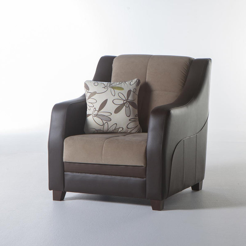 Ultra Armchair (Lilyum Vizon) 1 Piece - Lara FurnitureLiving Room Chair