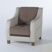Ultra Armchair (Optimum Brown) 1 Piece - Lara FurnitureLiving Room Chair
