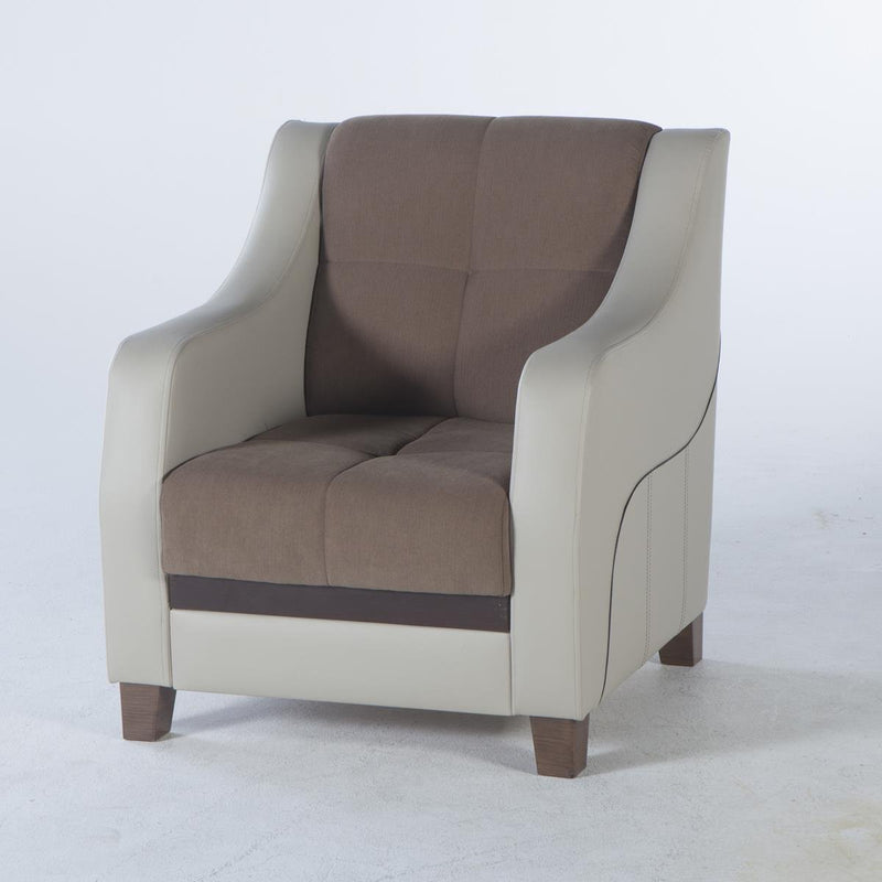 Ultra Armchair (Optimum Brown) 1 Piece - Lara FurnitureLiving Room Chair