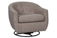 Upshur Taupe Accent Chair - Gate FurnitureAccent Chair