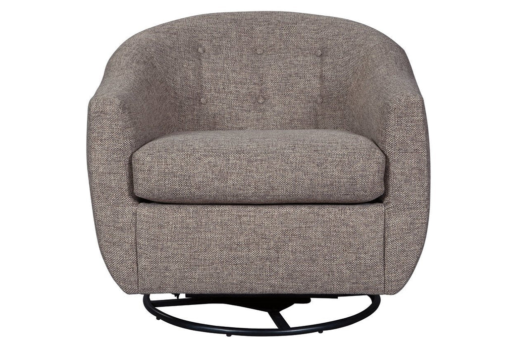 Upshur Taupe Accent Chair - Gate FurnitureAccent Chair
