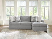 UrbanCrest Pewter 2-Piece Sectional with Chaise - PC20804S3