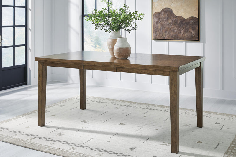 Urbinforte Counter Height Extension Dining Table and 6 Barstools - PCD592D6