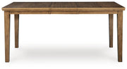 Urbinforte Counter Height Extension Dining Table and 6 Barstools - PCD592D6