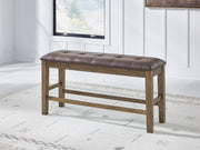 Urbinforte Light Brown Counter Height Dining Bench - PCD592-09