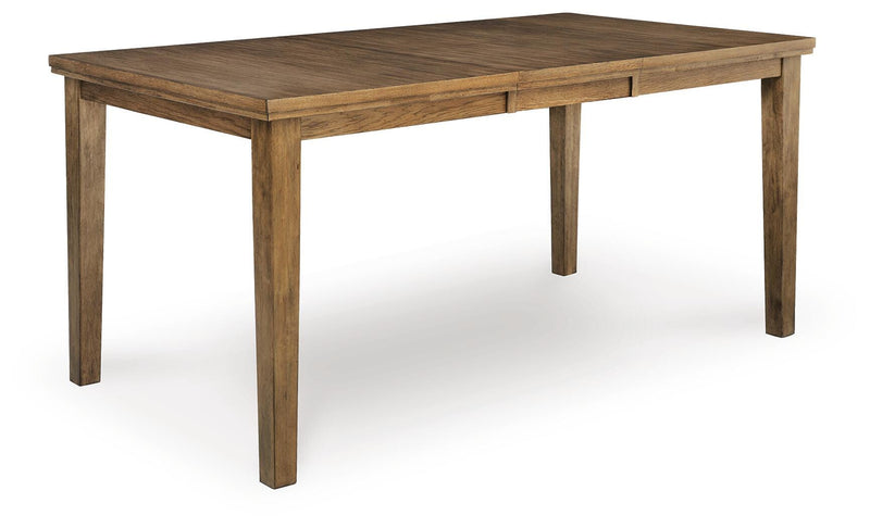 Urbinforte Light Brown Counter Height Dining Extension Table - PCD592-32