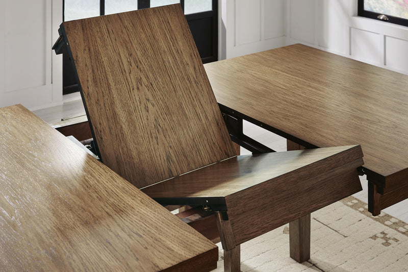 Urbinforte Light Brown Counter Height Dining Extension Table - PCD592-32