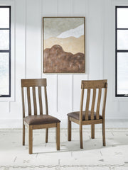 Urbinforte Light Brown Dining Chair, Set of 2 - PCD592-01