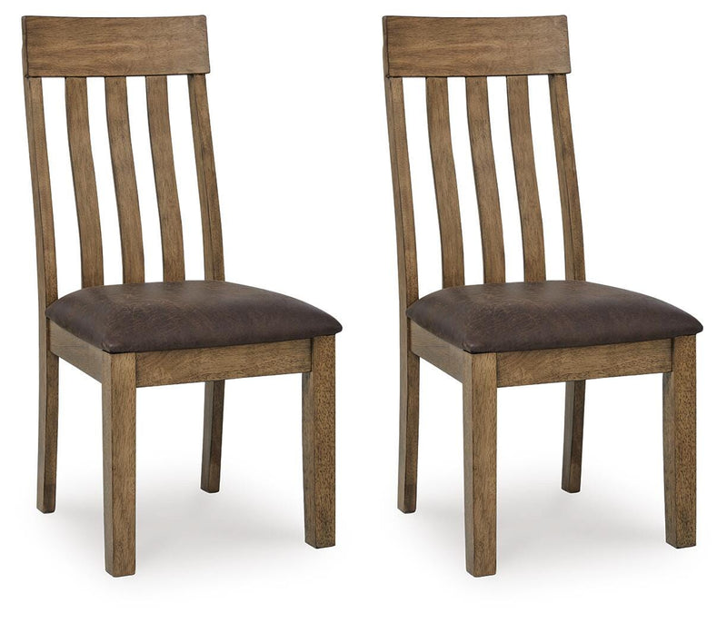 Urbinforte Light Brown Dining Chair, Set of 2 - PCD592-01
