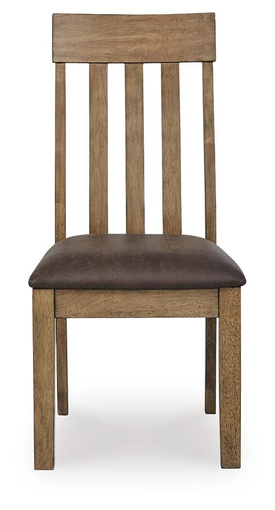 Urbinforte Light Brown Dining Chair, Set of 2 - PCD592-01