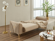 Urla Convertible Loveseat in Beige - 200-SIM-URL-ANKA153-2