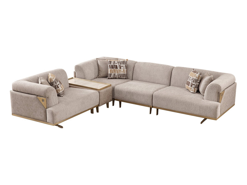 Urla Sectional Living Room Set - Living Room Sets