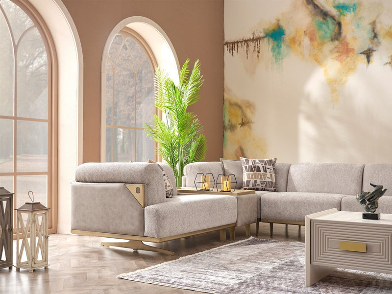 Urla Sectional Living Room Set - Living Room Sets