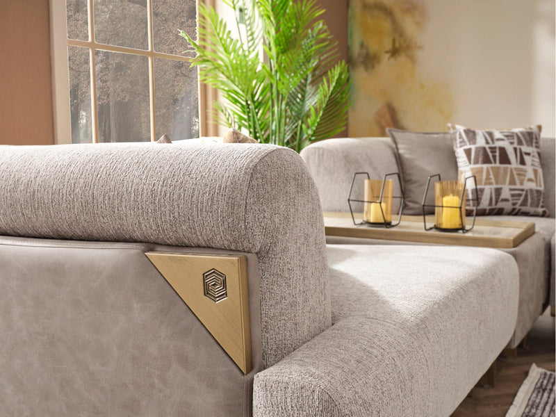 Urla Sectional Living Room Set - Living Room Sets