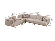 Urla Sectional Living Room Set - Living Room Sets