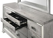 Vail Gray Dresser - Lara FurnitureDresser