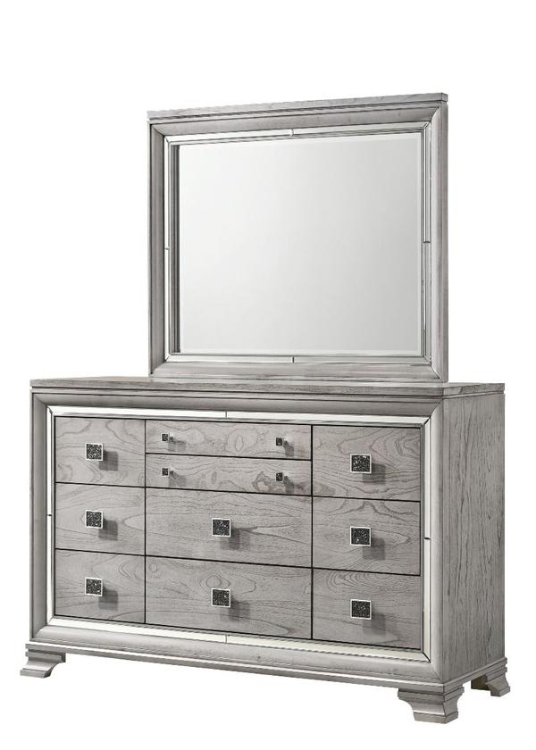 Vail Gray Dresser - Lara FurnitureDresser