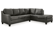Valderno Fog 2 - Piece Sectional with Chaise - Lara FurnitureSectional