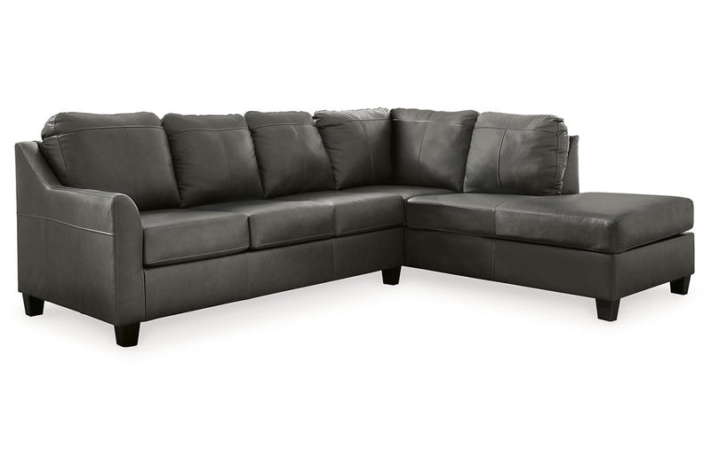 Valderno Fog 2 - Piece Sectional with Chaise - Lara FurnitureSectional