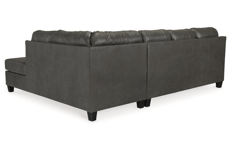 Valderno Fog 2 - Piece Sectional with Chaise - Lara FurnitureSectional
