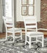 Valebeck Beige/White Dining Chair (Set of 2) - Gate FurnitureDining Chair