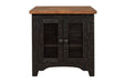 Valebeck Black/Brown End Table - Gate FurnitureEnd Table