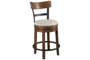Valebeck Brown Counter Height Bar Stool - Lara FurnitureBarstool