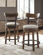 Valebeck Brown Counter Height Bar Stool - Lara FurnitureBarstool
