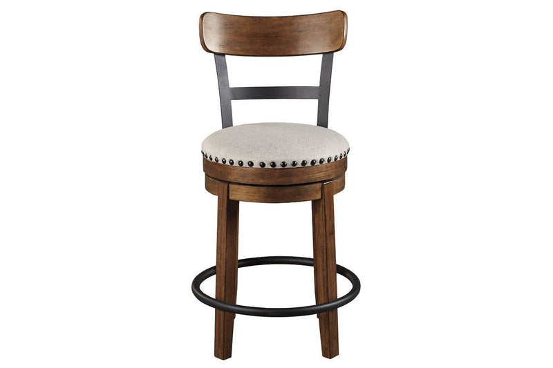 Valebeck Brown Counter Height Bar Stool - Lara FurnitureBarstool