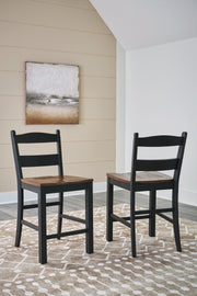 Valebeck Counter Height Barstool (Set of 2) - Lara FurnitureBarstool