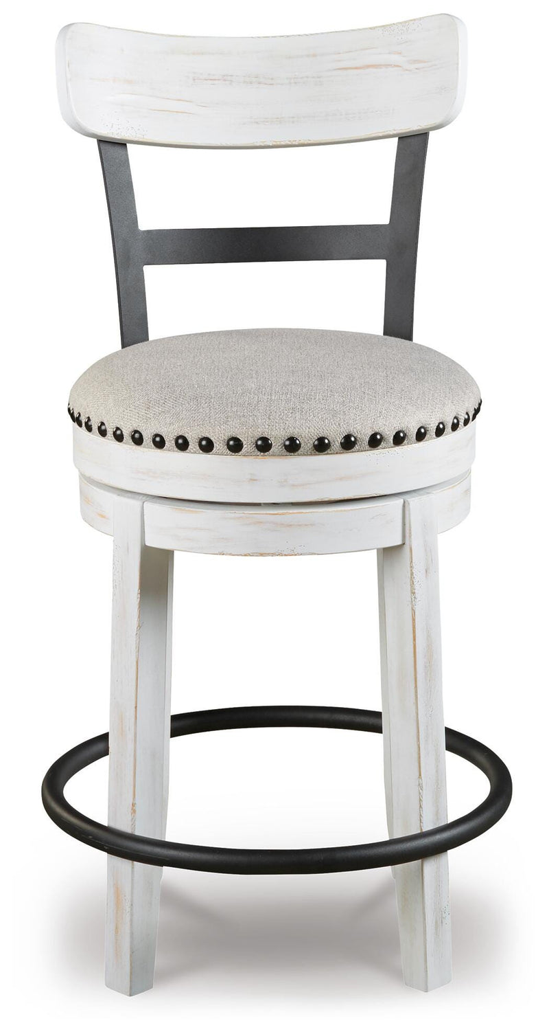 Valebeck Counter Height Dining Table and 6 Barstools - D546D34