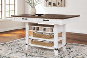 Valebeck Counter Height Dining Table - Lara FurnitureCounter Height Table