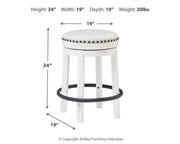 Valebeck Multi Counter Height Dining Table and 8 Barstools - D546D30