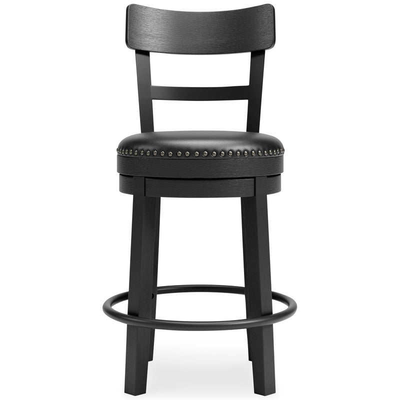Valebeck Multi Counter Height Table and 4 Barstools - D546D25