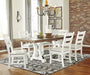 Valebeck White - Brown Dining Room Set - Gate FurnitureDining Room Set