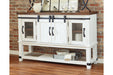 Valebeck White/Brown Dining Server - Gate FurnitureCabinet