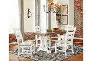 Valebeck White/Brown Dining Table - Lara FurnitureDining Table