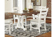 Valebeck White/Brown Dining Table - Gate FurnitureDining Table