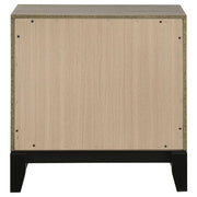 Valen 2-drawer Nightstand Bedside Table Light Taupe - 215912